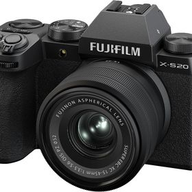 【新品・土日祝も当日発送】FUJIFILM ミラーレスデジタルカメラ X-S20 レンズキット(XC15-45) ボディ内手ブレ補正 Vlog モード搭載 従来機の2倍以上の撮影可能枚数(800枚) AUTO被写体検出 F X-S20LK-1545 ブラック