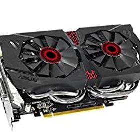 【中古】ASUSTek STRIXシリーズ NVIDIA GeForce GTX960搭載ビデオカード オーバークロック メモリ2GB STRIX-GTX960-DC2OC-2GD5