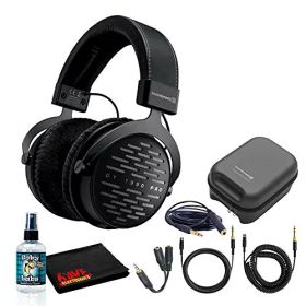 【中古】【未使用・未開封品】beyerdynamic DT 1990 Pro オープンスタジオリファレンスヘッドホン 250オーム ハードケース、スプリッター、クリーニングキット付き