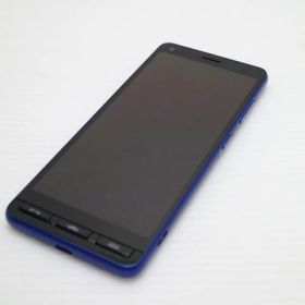 【中古】安心保証 美品 かんたんスマホ2＋ A201KC ブルー スマホ 白ロム 中古土日祝発送OK