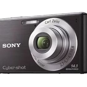 【中古】【39shop】SONY★デジタルカメラ Cyber-Shotサイバーショット W530 1410万画素CCD 光学x4 ブラック DSC-W530/B（非常に良い）