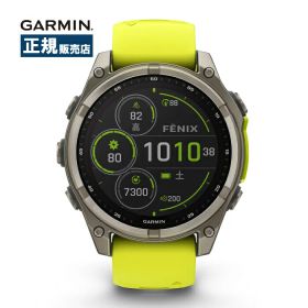 Garmin ガーミン fenix8 Sapphire Dual Power 47mm フェニックス デュアルパワー 010-02906-51 スマートウォッチ メンズ フラッシュライト Suica対応 GPS ソーラー 防水 通話機能 音楽保存可能