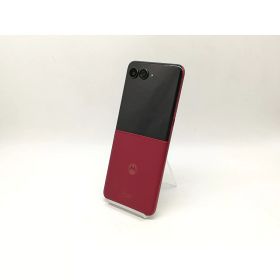 【中古】MOTOROLA 海外版 【SIMフリー】 motorola razr 60 Ultra 16GB 512GB PANTONE Rio Red【横浜】保証期間1ヶ月【ランクA】