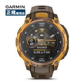 Garmin ガーミン Instinct Crossover AMOLED インスティンクト クロスオーバー アモレッド 010-03398-31 スマートウォッチ アナログ針 アウトドア GPS