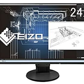 【中古】 EIZO FlexScan 24.1インチ ディスプレイ モニター (WUXGA IPSパネル ノングレア ブラック ) EV2456-RBK