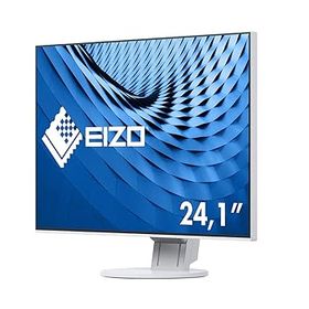 【中古】【39shop】EIZO★FlexScan 61cm24.1型カラー液晶モニター FlexScan EV2456 ホワイト（良い）