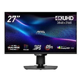 MSI(エムエスアイ) MAG 274UPDF E16M ゲーミングモニター ［27型 /4K(3840×2160） /ワイド］ MAG274UPDFE16M