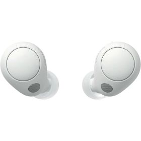 ソニー(SONY) 完全ワイヤレスイヤホン WF-C700N :高性能ノイズキャンセリング搭載/軽量・小型設計/音質アップスケール機能搭載/連続音楽再生時間最長 7.5時間/IPX4防滴性能/急速充電対応/クリアな通話性能/マルチポイント対応 ホワイト