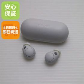 【中古】超美品 WF-C700N ホワイト SONY イヤホン 安心保証 即日発送 土日祝発送OK