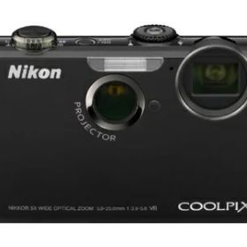 【中古】 Nikon デジタルカメラ COOLPIX (クールピクス) S1100pj ブラック S1100PJBK 1410万画素 光学5倍ズーム 広角28mm 3型タッチパネル液晶プロジェクター
