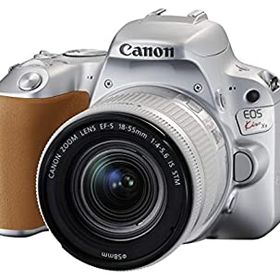 【中古】Canon デジタル一眼レフカメラ EOS Kiss X9 (W)【EF-S18-55 IS STM レンズキット】(シルバー/デジタル一眼レフカメラ)