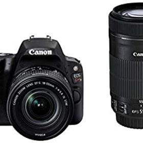 【中古】 Canon キャノン デジタル一眼レフカメラ EOS Kiss X9 ダブルズームキット (ブラック) EOSKISSX9BK-WKIT