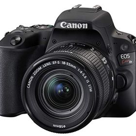 【中古】Canon デジタル一眼レフカメラ EOS Kiss X9 ブラック レンズキット EF-S18-55 F4 STM付属 KISSX9BK-1855F4ISSTMLK