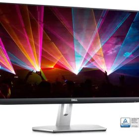 【中古】Dell (デル) S2421HN 24インチ フルHD 1080p (1920 x 1080) 75Hz IPS 超薄型ベゼルモニター HDMIポート x 2、オーディオ Line Out、Adaptive AMD FreeSync、シルバー