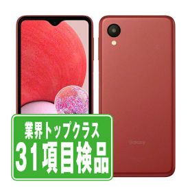 【中古】 SCG18 Galaxy A23 5G レッド SIMフリー 本体 au スマホ ギャラクシー 【あす楽】 【保証あり】 【送料無料】 scg18rd6mtm