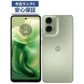 【中古】【可】moto g24 128GB XT2423-5 アイスグリーンマットチャコール SIMFREE SIMFREE【安心30日保証】 本体 白ロム CCコネクト