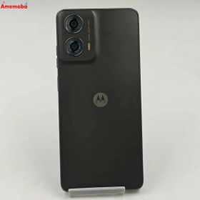 【中古】moto g24 128GB マットチャコール SC-01G ストア版SIMフリー 極美品