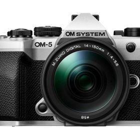 [新品]OM SYSTEM オーエムシステム OM-5 Mark II 14-150mm II レンズキット シルバー（キャンペーン対象商品） ミラーレス一眼カメラ