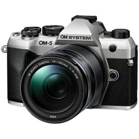【エントリーで最大全額ポイント還元｜8/11まで】 OM SYSTEM｜オーエムシステム OM-5 Mark II 14-150mm II レンズキット ミラーレス一眼カメラ シルバー [ズームレンズ]