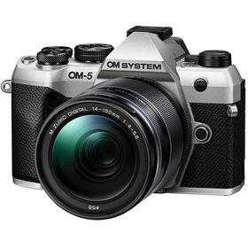 ＜OM SYSTEM 夏のキャッシュバック対象＞ オーエムシステム (OM SYSTEM) ミラーレス一眼 OM-5 Mark II 14-150mm Il レンズキット シルバー