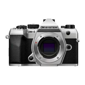 OM SYSTEM OM-5 Mark II SLV シルバー ボディ ミラーレスデジタル一眼カメラ IP53防水防塵対応 OM5MK2BODYSLV