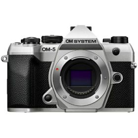 【エントリーで最大全額ポイント還元｜8/11まで】 OM SYSTEM｜オーエムシステム OM-5 Mark II ミラーレス一眼カメラ シルバー [ボディ単体]