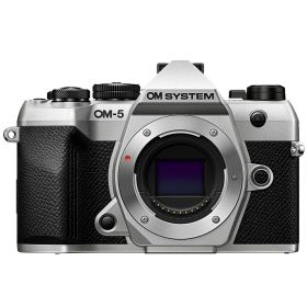 【5000円キャッシュバック対象商品 9月13日まで】 OM SYSTEM オーエムシステム OM-5 Mark II ボディー シルバー