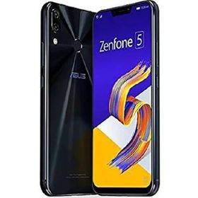 【中古】【安心保証】 ZenFone 5 2018 ZE620KL-BK64S6[64GB/6GB] SIMフリー シャイニーブラック