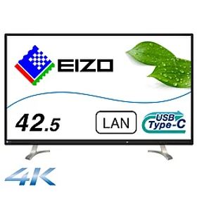 EIZO(エイゾー) USB-C接続 PCモニター FlexScan ブラック EV4340X-BK ［42.5型 /4K(3840×2160） /ワイド /61Hz］ EV4340XBK