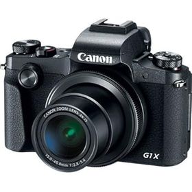 【中古】【39shop】Canon★コンパクトデジタルカメラ PowerShot G1 X Mark III ブラック APS-Cセンサー/F2.8レンズ/EVF内蔵 PSG1XMARKIII(非常に良い)