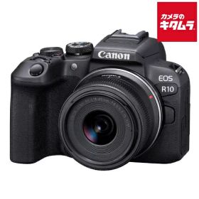 キヤノン EOS R10 RF-S18-45 IS STM レンズキット Canon ミラーレス一眼カメラ Wi-Fi搭載 《納期約1－2週間》