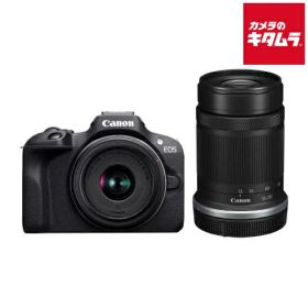 キヤノン EOS R100 ダブルズームキット Canon ミラーレス一眼カメラ Wi-Fi搭載 入門 初心者 《納期約1－2週間》