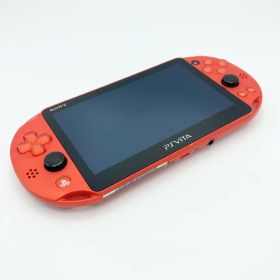 中古 PlayStation Vita Wi-Fiモデル メタリック・レッド (PCH-2000ZA26) SONY ソニー プレイステーション ヴィータ ビータ 携帯ゲーム機 ゲーム機 レトロ 懐かしい 一人時間