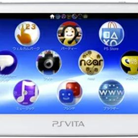 【中古】 PlayStation Vita (プレイステーション ヴィータ) Wi‐Fiモデル クリスタル・ホワイト (PCH-1000 ZA02)