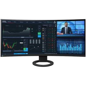 【マラソンでP最大49.5倍】EIZO 95.3cm 37.5型カラー液晶モニター FlexScan EV3895 ブラック EV3895-BK