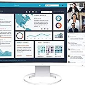 【中古】(非常に良い)EIZO FlexScan EV3895-WT （37.5型／3840×1600／ウルトラワイド曲面モニター／アンチグレアIPS／疲れ目軽減／ホワイト）