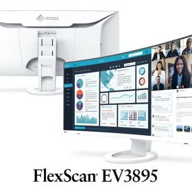 37.5インチカラー液晶モニター FlexScan EV3895-WT ホワイト