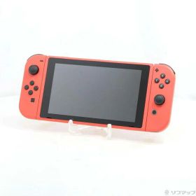 【中古】Nintendo(任天堂) Nintendo Switch マリオレッド×ブルー セット 【198-ud】