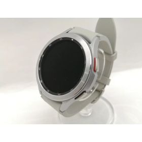 【中古】SAMSUNG Galaxy Watch4 Classic 46mm SM-R890NZSAXJP シルバー【神保町】保証期間1ヶ月【ランクC】