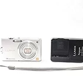 【中古】 パナソニック デジタルカメラ ルミックス プレシャスシルバー DMC-FX66-S