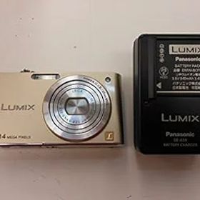 【中古】パナソニック デジタルカメラ ルミックス リュクスゴールド DMC-FX66-N