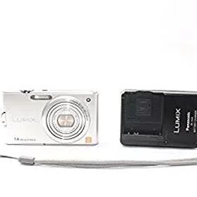 【中古】パナソニック デジタルカメラ ルミックス プレシャスシルバー DMC-FX66-S