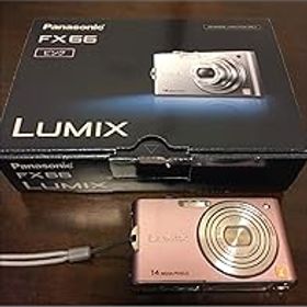 【中古】【39shop】パナソニック★デジタルカメラ ルミックス スイートピンク DMC-FX66-P（良い）