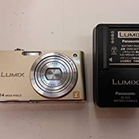 【中古】パナソニック デジタルカメラ ルミックス リュクスゴールド DMC-FX66-N