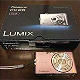 【中古】パナソニック デジタルカメラ ルミックス スイートピンク DMC-FX66-P