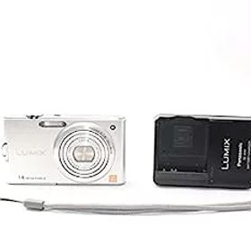 【中古】パナソニック デジタルカメラ ルミックス プレシャスシルバー DMC-FX66-S