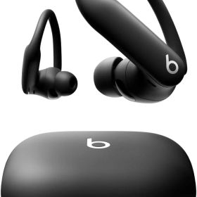 Beats Powerbeats Pro 2 ワイヤレスイヤホン - アクティブノイズキャンセリング, Apple H2, IPX4耐汗耐水, 最大45時間の再生時間(ワイヤレス充電対応を使用した場合), AppleとAndroidに対応 - ジェットブラック