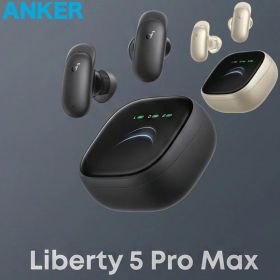 Anker Soundcore Liberty 5 Pro Max 完全ワイヤレスイヤホン Bluetooth 6.1 ノイズキャンセリング LDAC ハイレゾ Dolby Atmos AIボイスレコーダー
