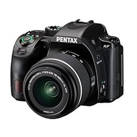【中古】ペンタックス PENTAX KF レンズキット【DAL18-55mm WR】 ブラック APS-Cデジタル一眼レフカメラ 視野率100%光学ファインダー2424万画素 ボディ内