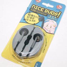 【新品】水月雨/moondrop NICE BUDS (透明)マイク付き3.5㎜